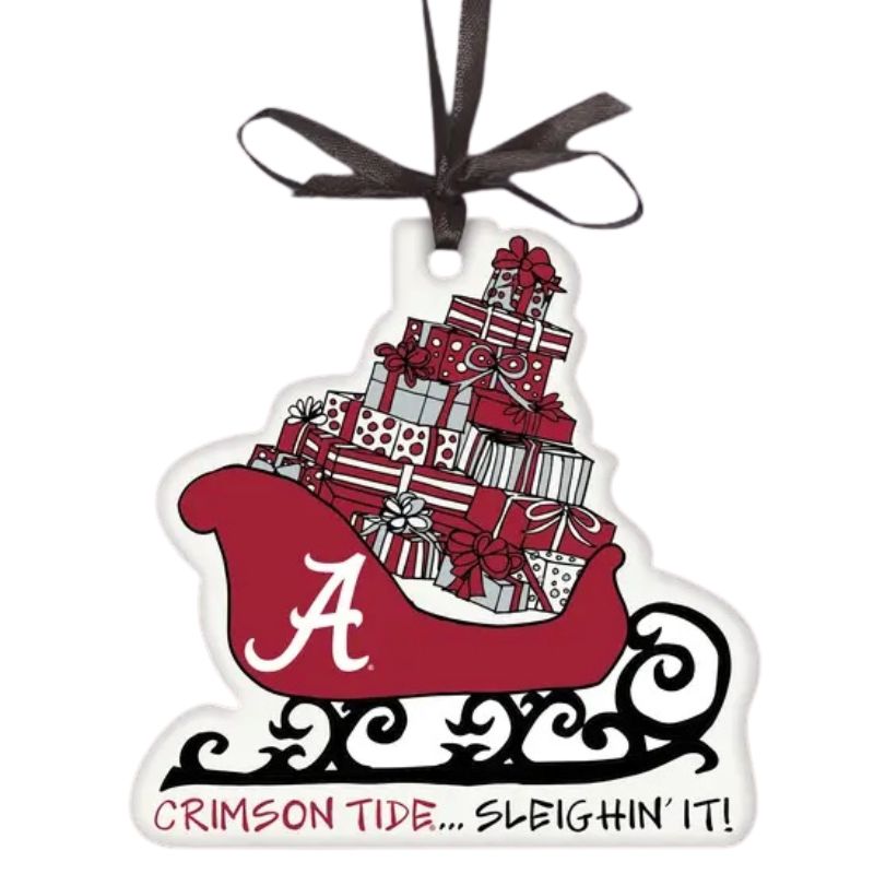 Alabama Sleighin It Ornament